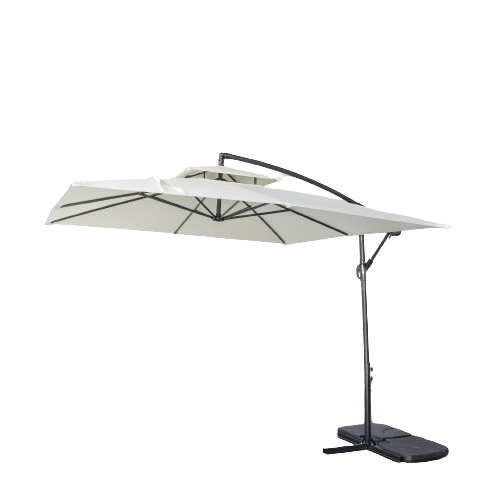 2.5M Square Garden Cantilever Umbrella Patio Umbrella