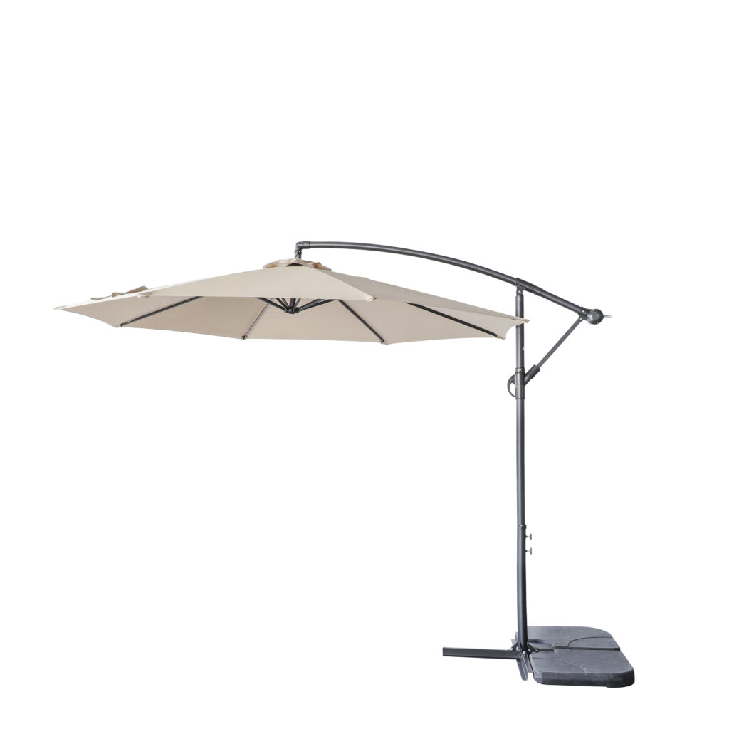 3M Round Garden Cantilever Parasol