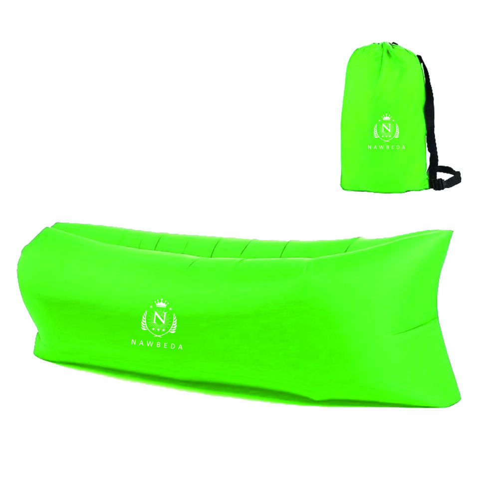 Inflatable sofa green