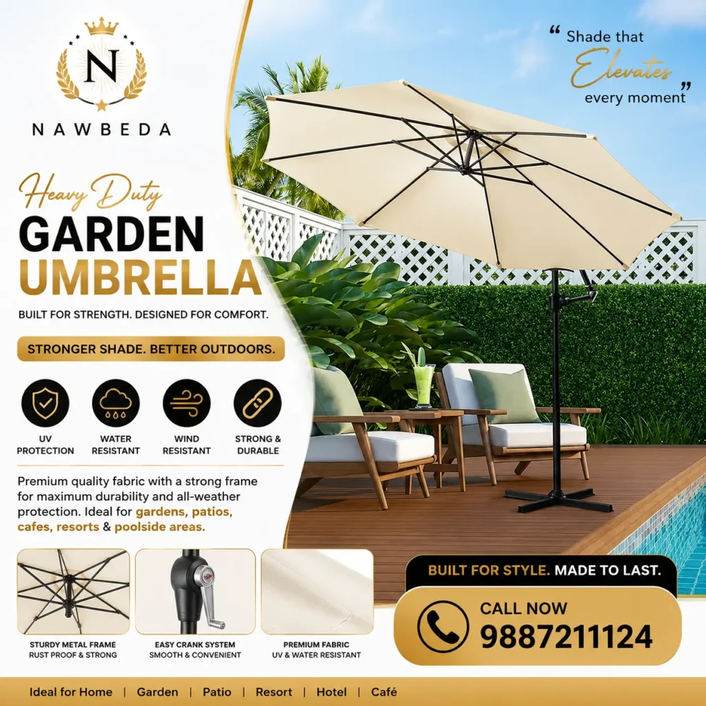 Waterproof Outdoor Garden Umbrella