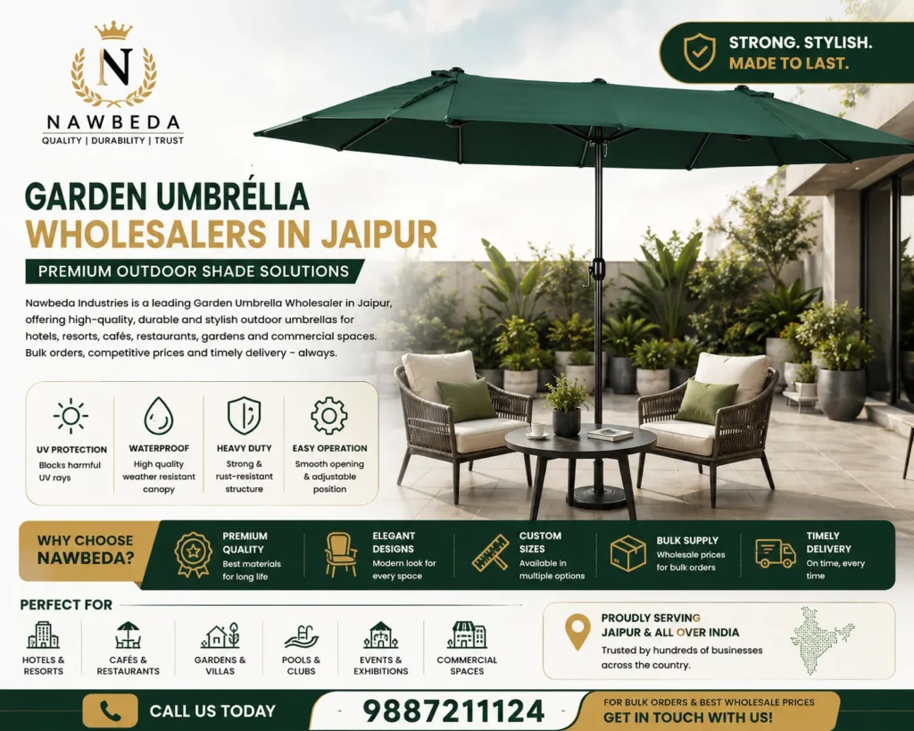 Commercial Garden Umbrella Manufacturer