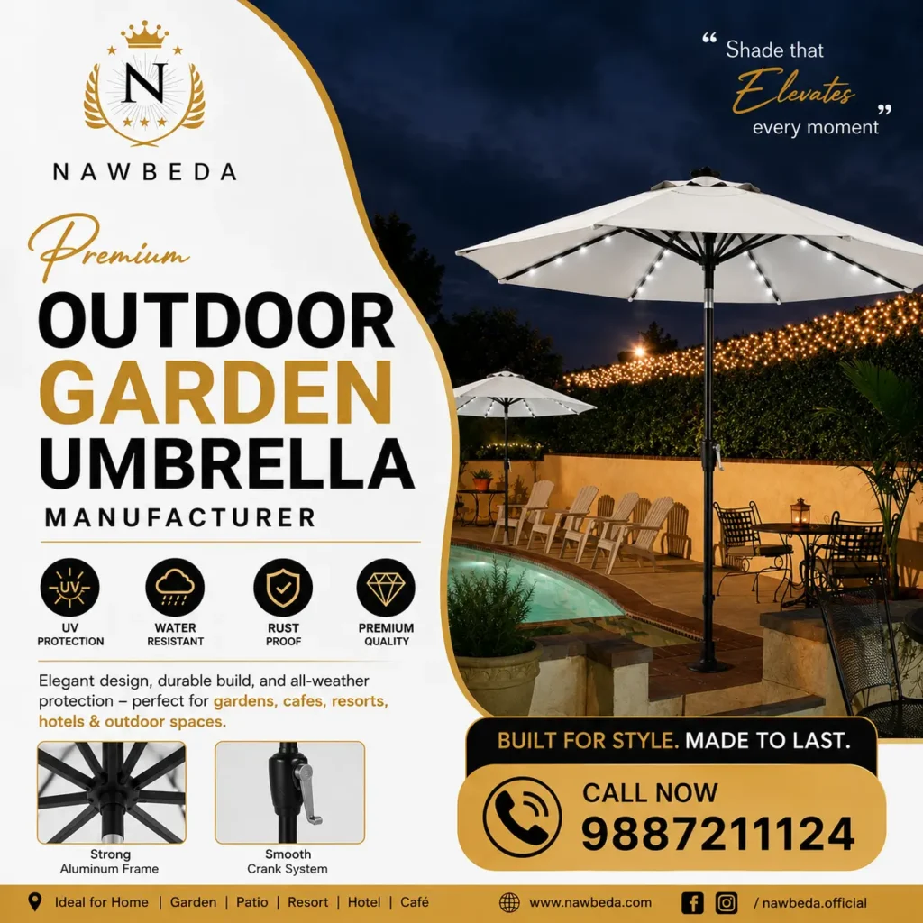 Outdoor Garden Umbrella Manufacturer
