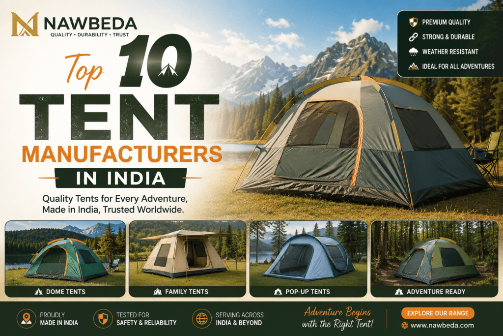 Top 10 Tent Manufacturers in India