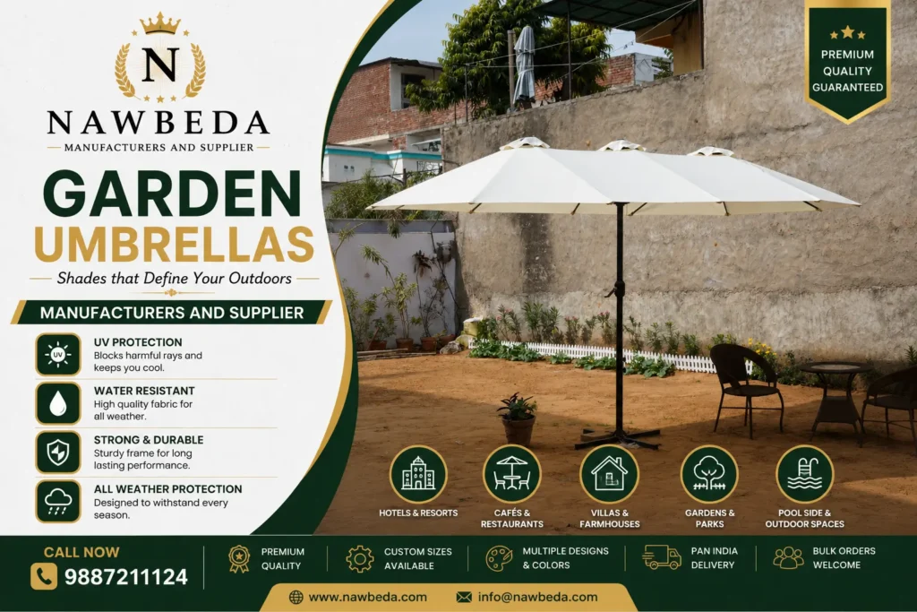 Garden Umbrella Supplier in Delhi
