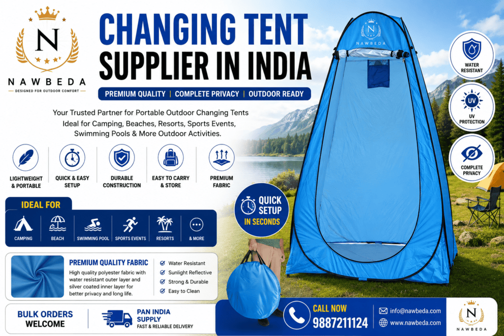 Changing Tent Supplier in India
